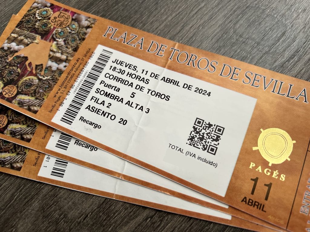 seville bullfight tickets
