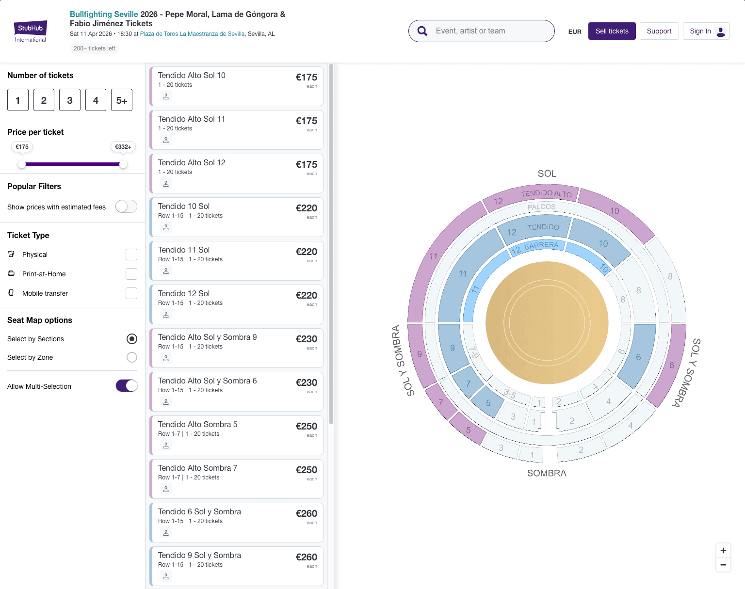 Step 3: Use the Interactive Seat Map