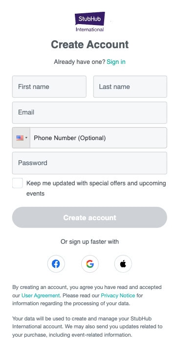 Step 1: Set up your account